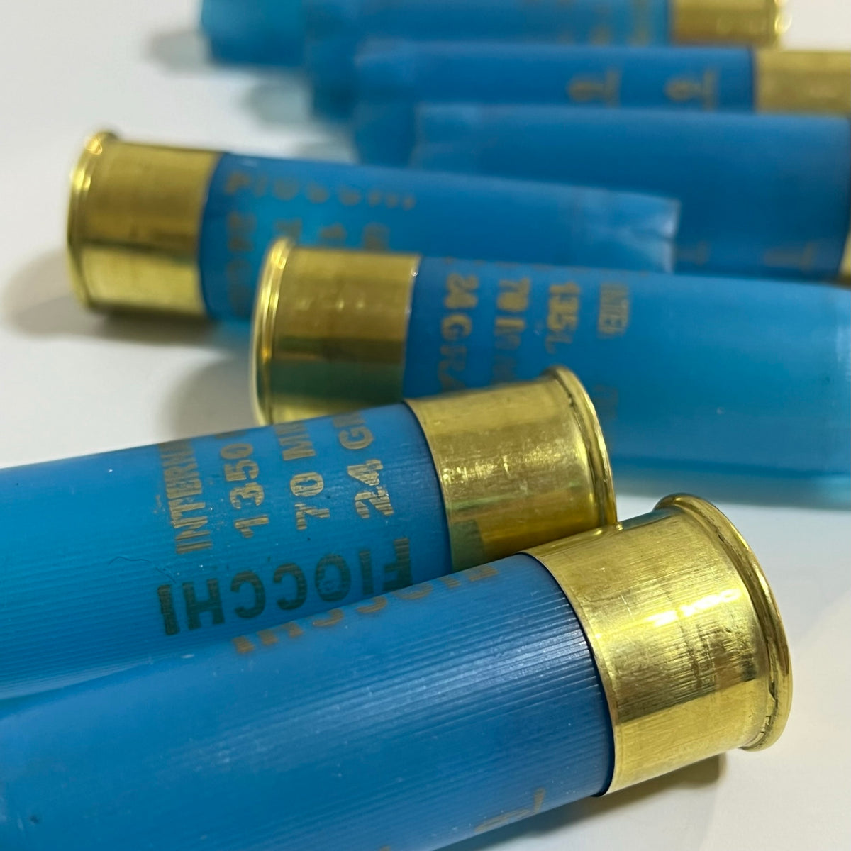 Fiocchi Light Blue High Brass Shotgun Shells 12 Gauge | 100 Pcs ...