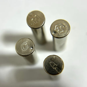 Various 22 Caliber Headstamps Nickel Plated