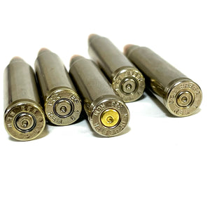 Nickel Plated Dummy Cosplay Rifle Rounds