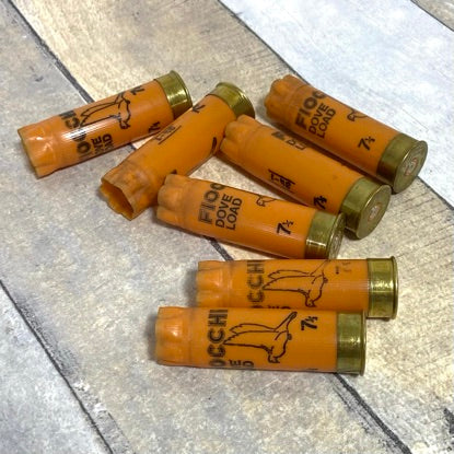 Used Hulls Orange 12 Gauge Recycled
