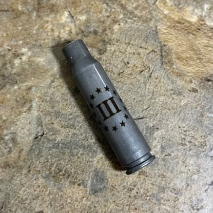 308 WIN Steel Shells III Percenter Engraved Casing 5 Pcs