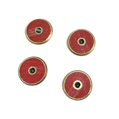 Rough Cut Bullet Slices Backside