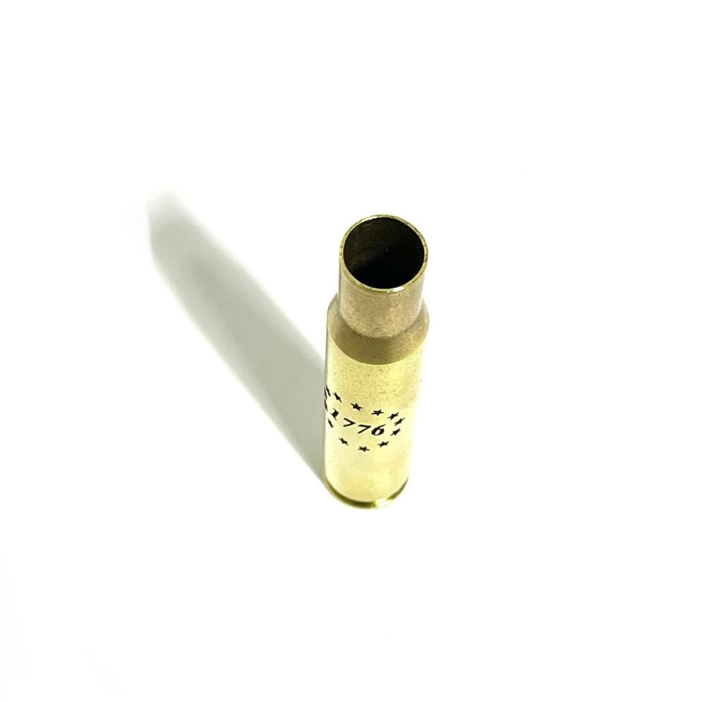 Engraved 1776 Betsy Ross 13 Stars 50 BMG Hand Polished Brass Shell