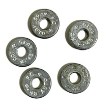 Load image into Gallery viewer, Deprimed 45 ACP Aluminum Bullet Slices Qty 15 | FREE SHIPPING
