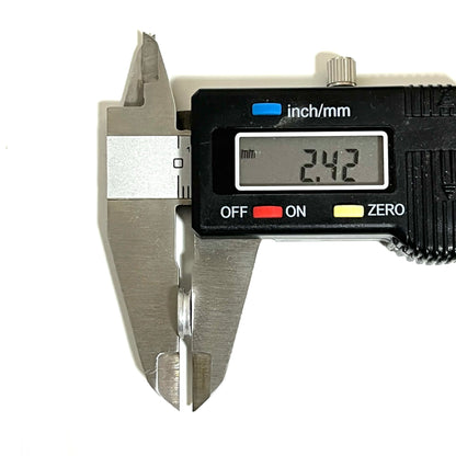 Deprimed Aluminum 9MM Bullet Slices