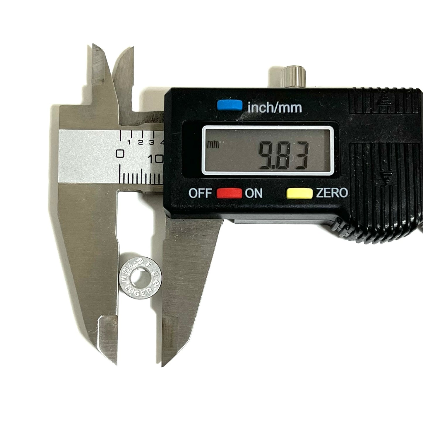 Deprimed Aluminum 9MM Bullet Slices
