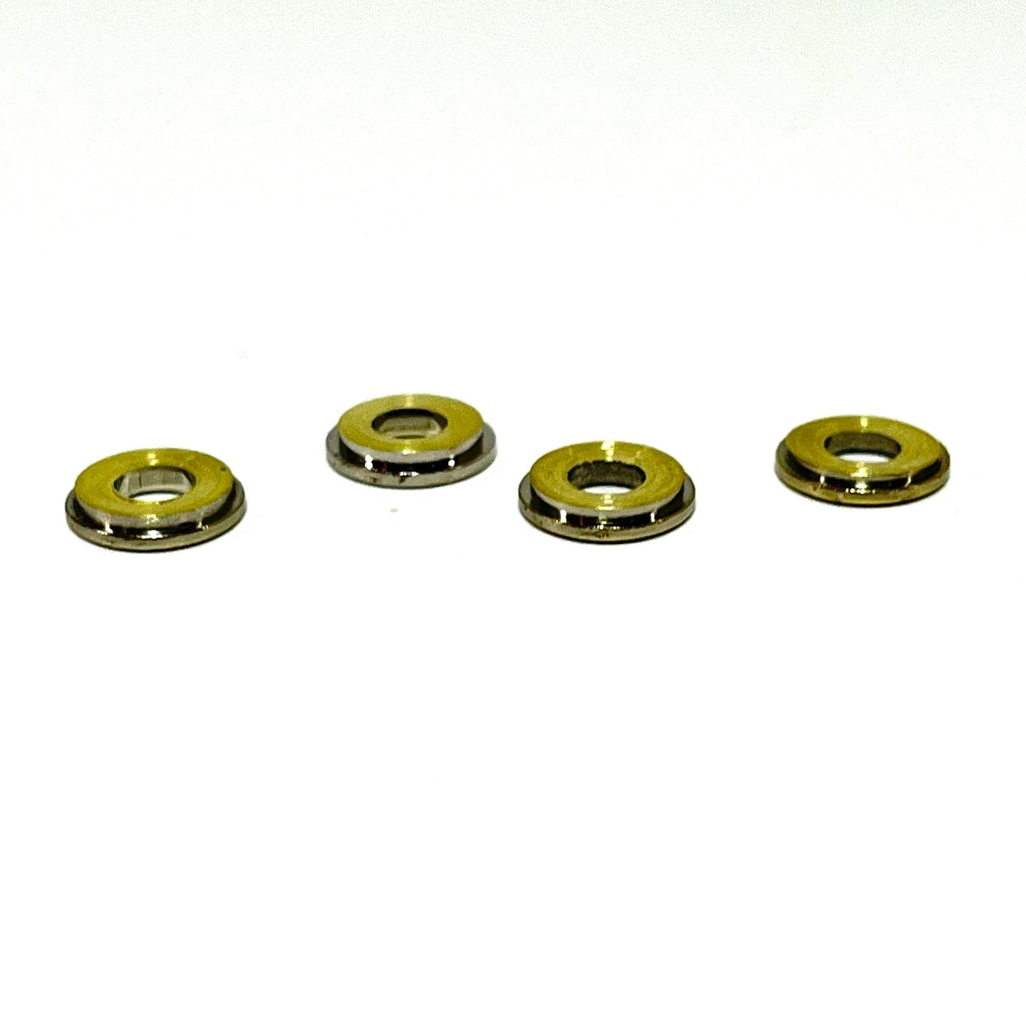 Deprimed 308 WIN Thin Cut Nickel Polished Bullet Slices Qty 15 | FREE SHIPPING