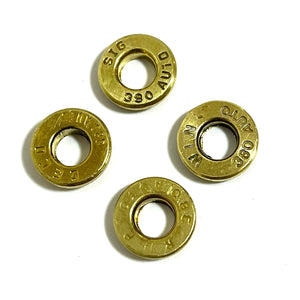 Thin Cut .380 Brass Bullet Slices