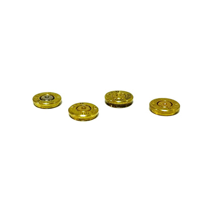 380 Auto Thin Cut Polished Brass Bullet Slices
