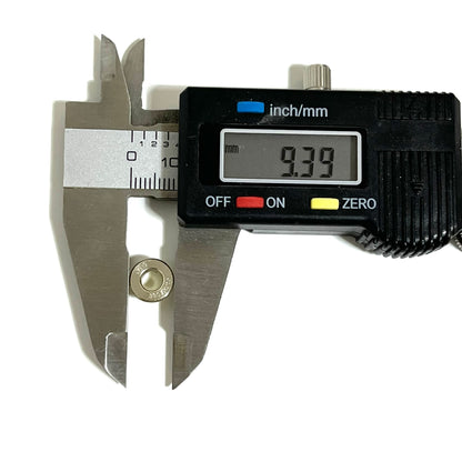 Deprimed 380 Auto Nickel Bullet Slices For Jewelry