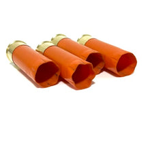 Load image into Gallery viewer, Blank Fiocchi Orange Shotgun Shells Hand Polished High Brass
