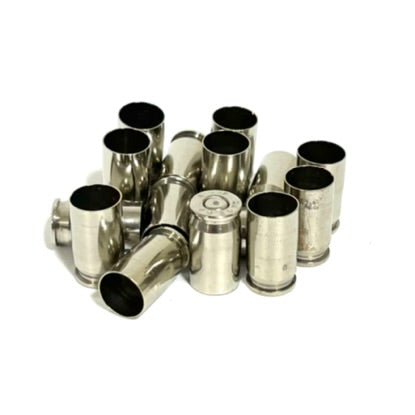Nickel .380 Auto Brass Shells