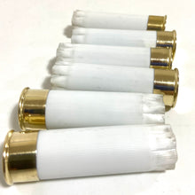 Load image into Gallery viewer, White Shotgun Shells For Wedding Boutonnieres
