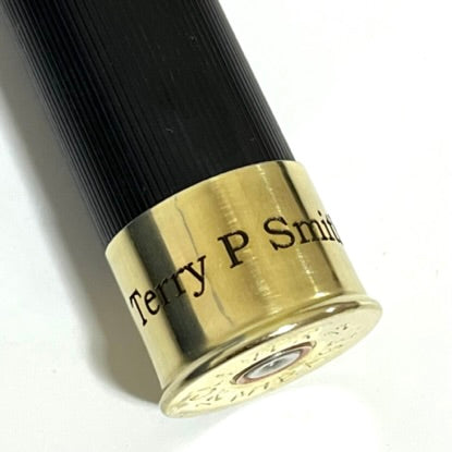 Engraved 24 Blank Black Clever Hand Polished Empty Shotgun Shells 12 Gauge No Markings On Hulls