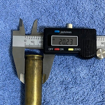 50 BMG Dirty Brass Casings Deprimed Qty 8 | SHIPPING INCLUDED
