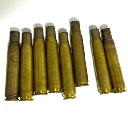 50 BMG Dirty Brass Casings Deprimed Qty 8 | SHIPPING INCLUDED