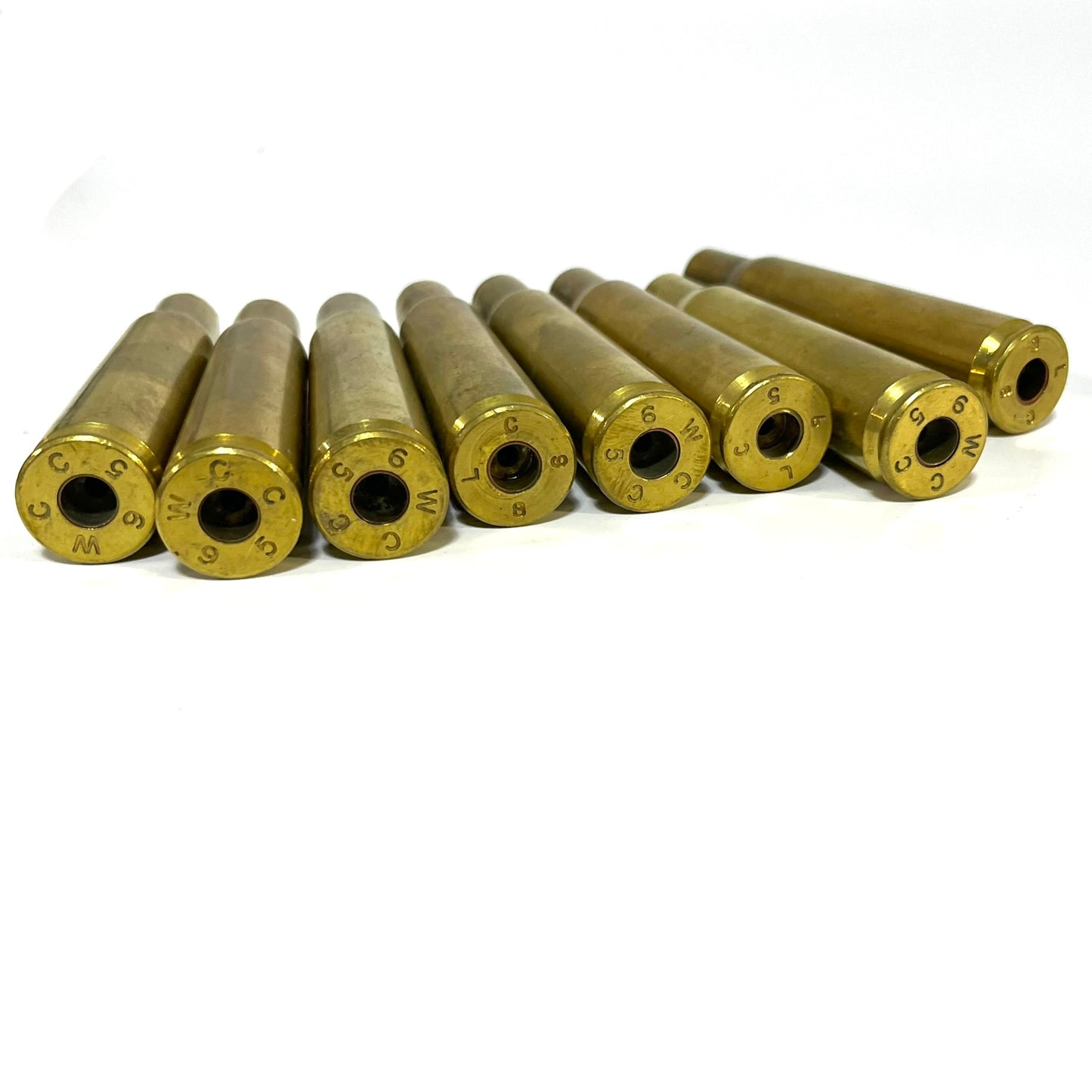 50 BMG Dirty Brass Casings Deprimed Qty 8 | SHIPPING INCLUDED