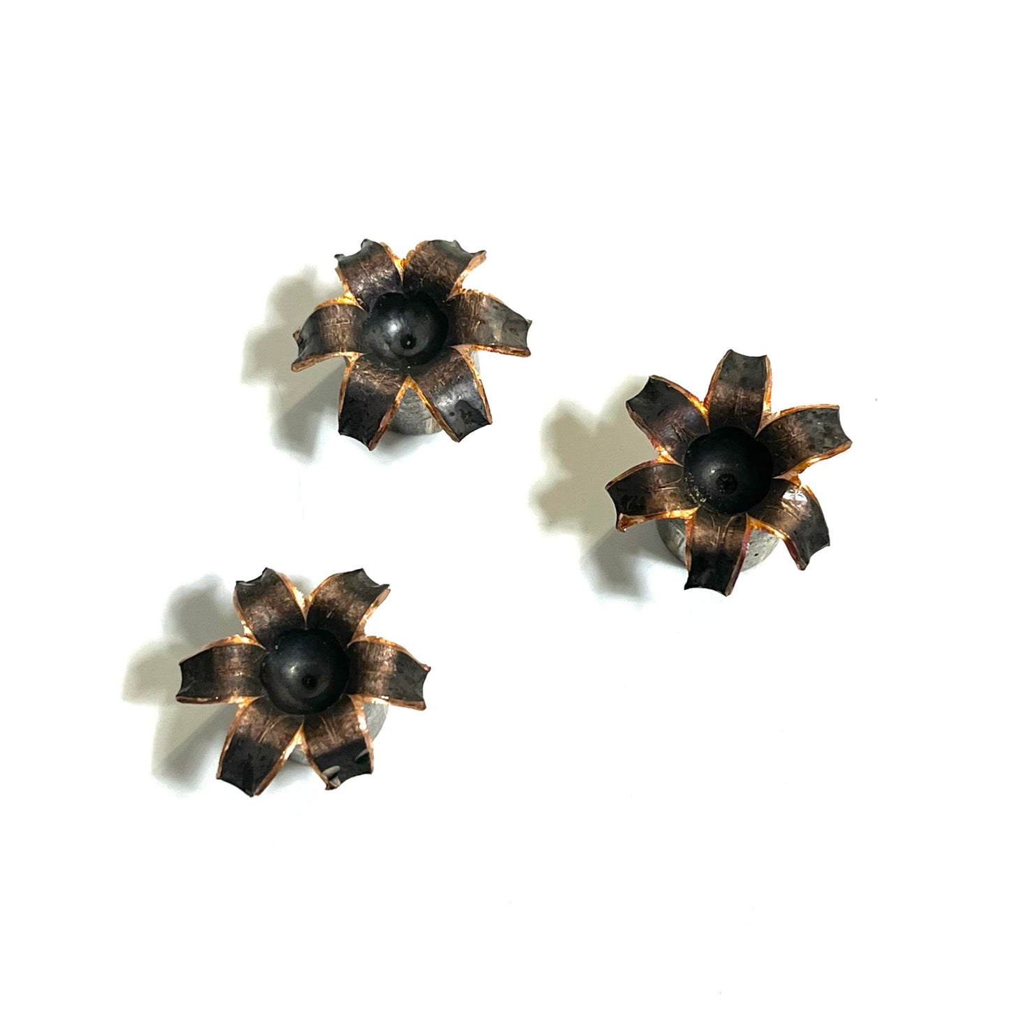 45 ACP Bullet Blossoms Black Copper 3 Pcs - Free Shipping