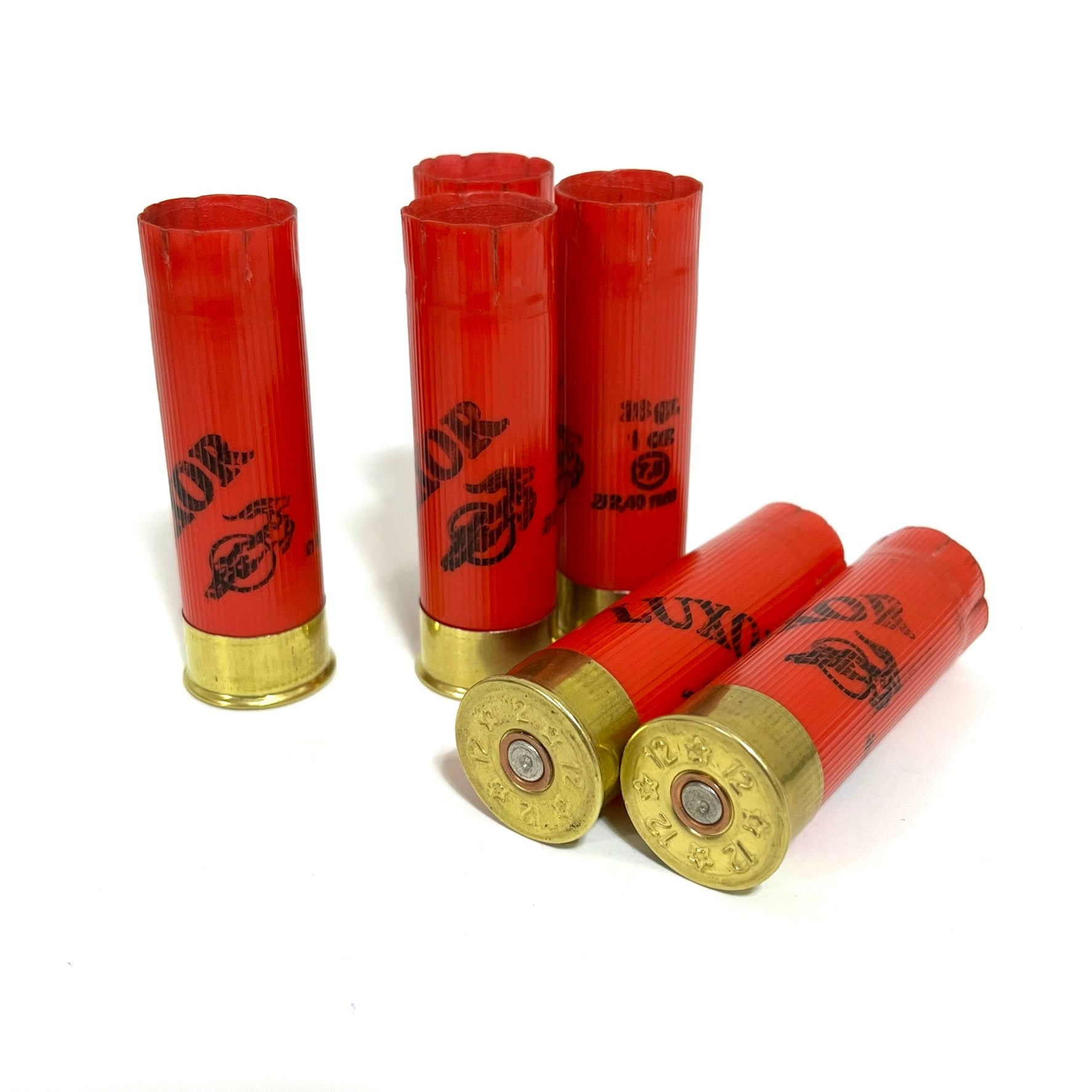Luxor Red Shotgun Shells 12 Gauge Empty Once Fired 12GAHulls –