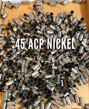 Load image into Gallery viewer, Nickel Shells 45 Caliber Used
