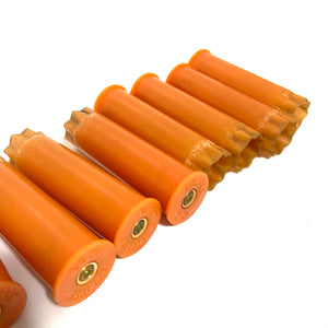 Orange Shotgun Shells Empty 12 Gauge 12GA Hulls