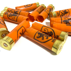 Orange Shotgun Shells Empty 12 Gauge 12GA Hull