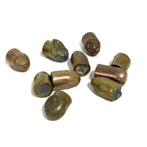 Real Fired Bullets 9MM Recovered
