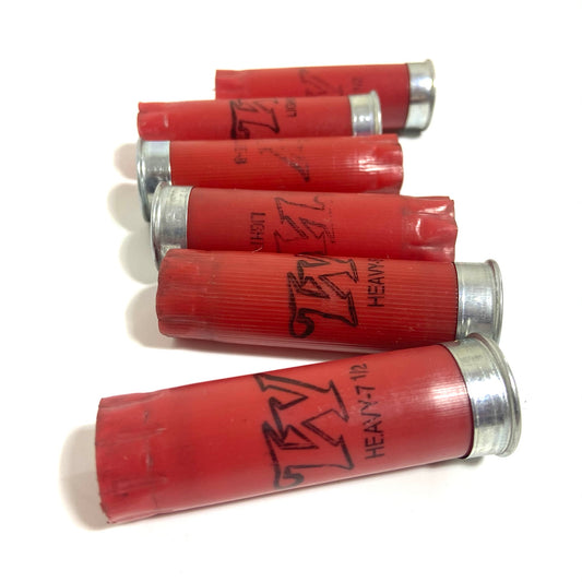 Empty Red Shotgun Shells