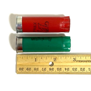 Size Dimension Green And Red Shotgun Shells