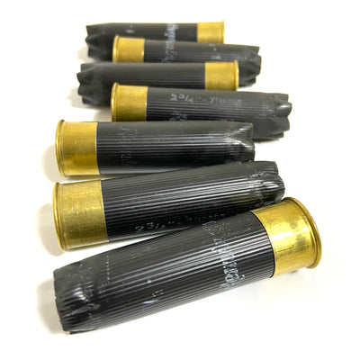 Remington Black Shotgun Shells 16 Gauge Empty Spent Hulls Used Fired High Brass Casings
