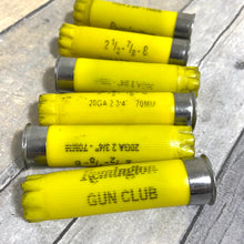 Load image into Gallery viewer, Yellow 20 Gauge Empty Shotgun Shells Remington
