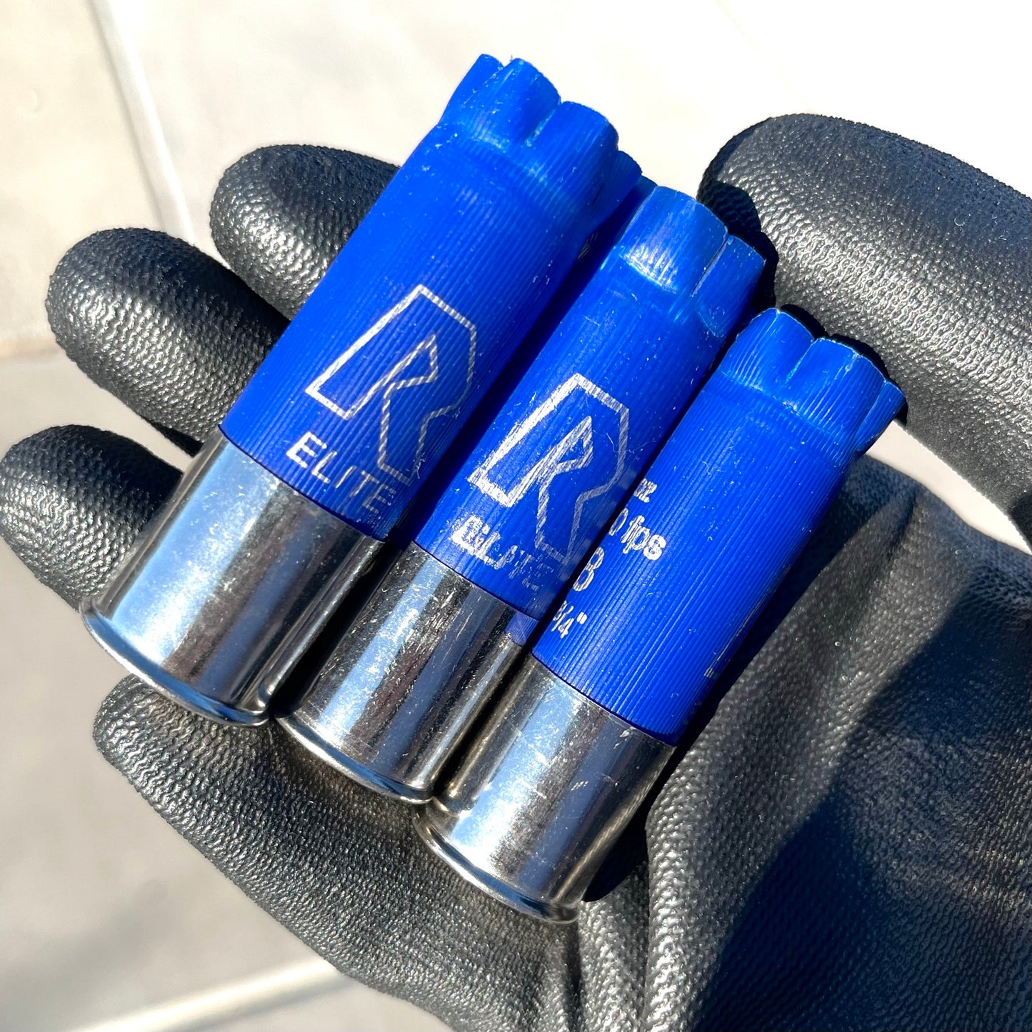 RIO Blue Shotgun Shells Empty 12 Gauge Hulls Shotshells Spent Fired 12GA High Brass Casings Qty 100 Pcs | FREE SHIPPING
