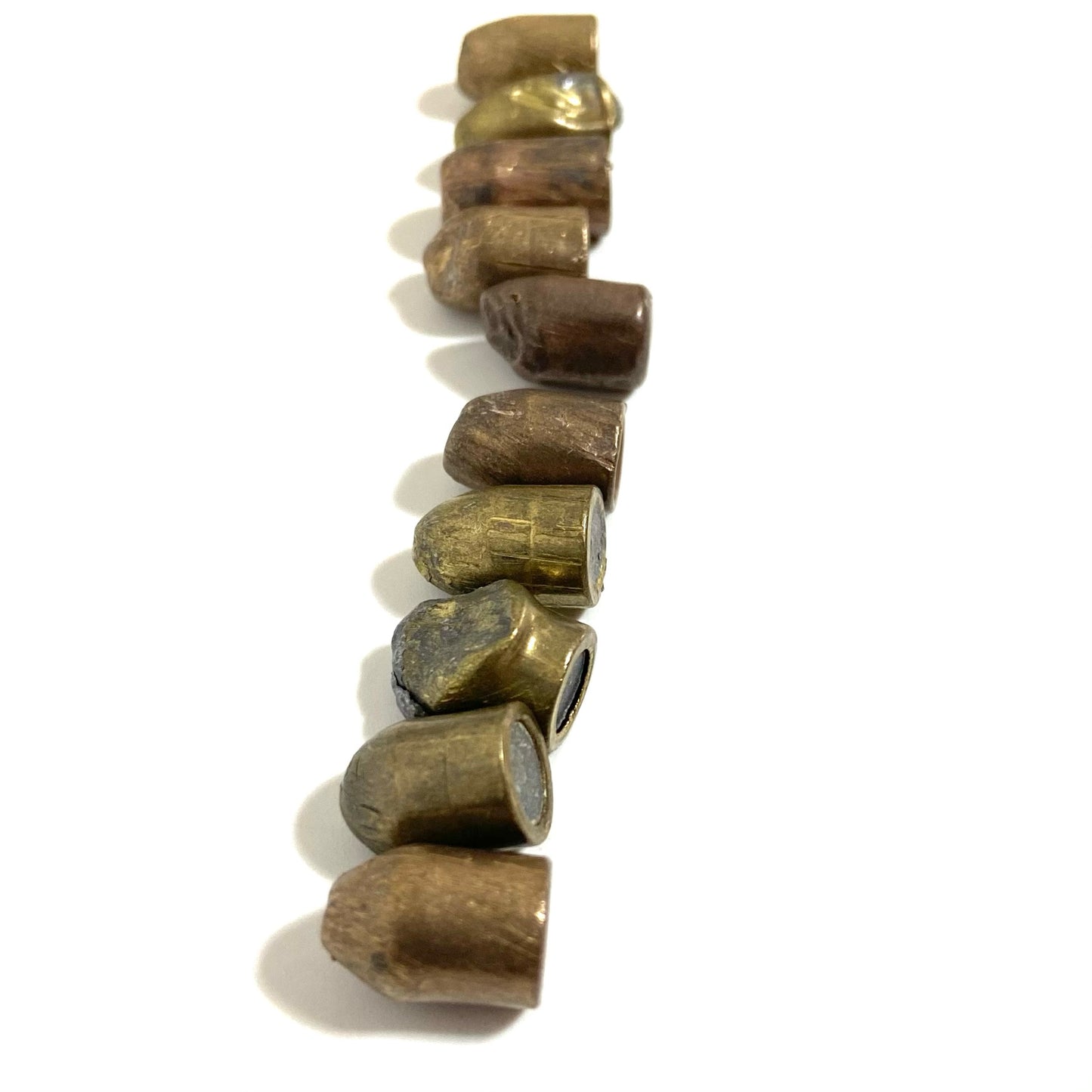 Side View Of Bullet Casings