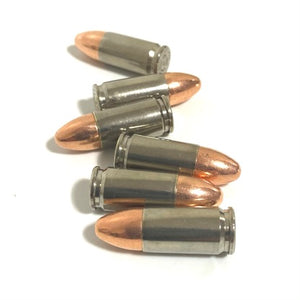 Used Real 9MM Luger Pistol Rounds