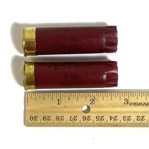 Size Dimension Dark Red Shotgun Shells