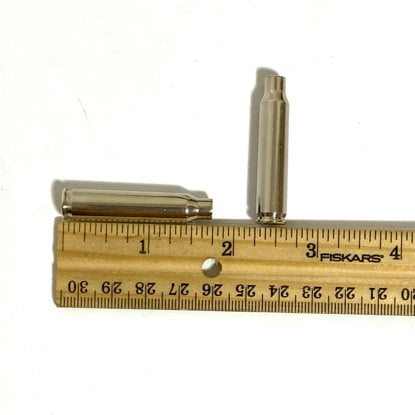 Size Dimension 223 Nickel Plated Brass Shells
