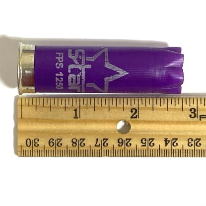 Size Dimension Purple Shotgun Shells 2 3/4