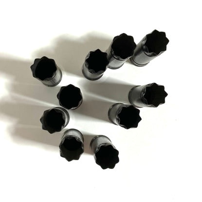 Star Crimped Black Shotgun Shells Empty Hulls 