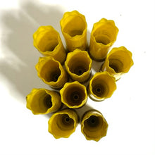Load image into Gallery viewer, Star Crimped Yellow 20 Gauge Shotgun Shells Empty Hulls 
