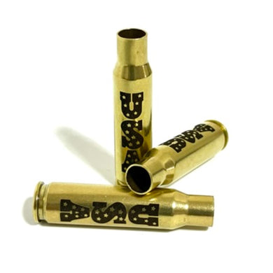 USA Engraved Brass Rifle Casings