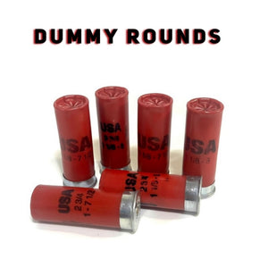 USA Winchester Red Dummy Rounds Fake Shotgun Shells 12 Gauge