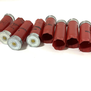 Once Fired 12GA Hulls Red Winchester