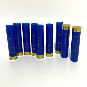 Spent Shotgun Shells 28GA Blue