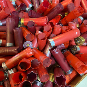 Used Red Hulls Once Fired Used