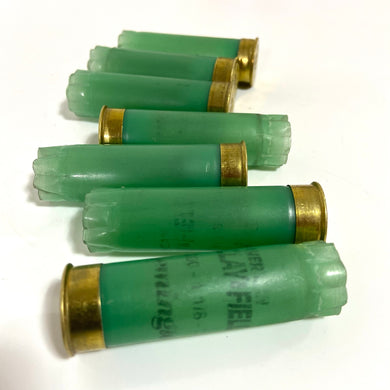 Used Remington Light Green Hulls