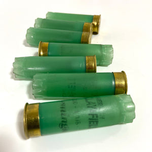 Remington American Clay & Field Light Green Shotgun Shells Empty 12 Gauge Used Hulls Spent Shotshells 12 GA Ammo Cartridges DIY Wedding Boutonnieres Qty 10 | FREE SHIPPING