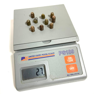 Weight Of 10 Pcs Real Bullets