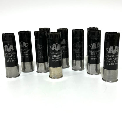 Winchester AA Diamond Grade 12GA Black High Brass Shotgun Shells 12 Gauge Hulls 100 Pcs | FREE SHIPPING
