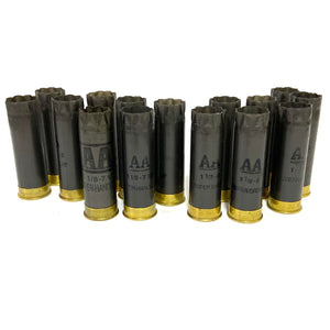 Dark Gray Shotgun Shells 12 Gauge Empty Hulls Spent Casings Used Fired Ammo Cartridges AA WINCHESTER Qty 15 Pcs