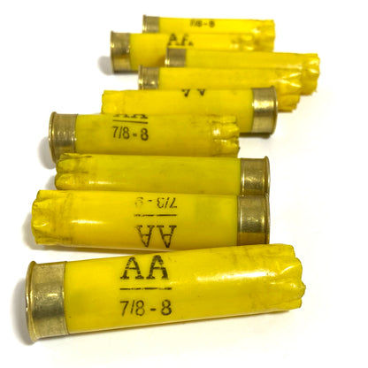 Fired 20 Gauge Winchester Yellow Hulls